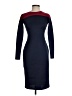 Waverly Grey Color Block Blue Burgundy Cocktail Dress Size XS - photo 1