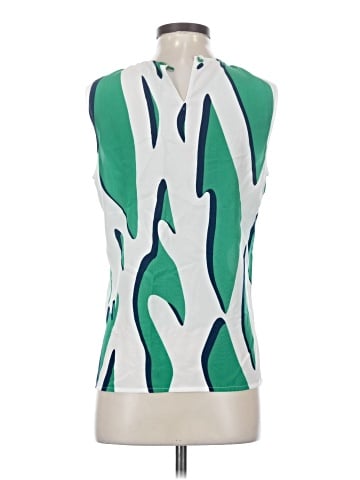 Diane von Furstenberg Sleeveless Silk Top (view 2)