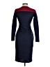 Waverly Grey Color Block Blue Burgundy Cocktail Dress Size XS - photo 2