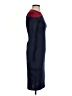 Waverly Grey Color Block Blue Burgundy Cocktail Dress Size XS - photo 4