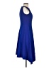 DKNY Solid Blue Cocktail Dress Size 4 - photo 4