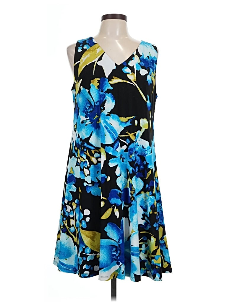 Pre-owned Anne Klein Cocktail Dress In Blue
