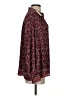Max Studio 100% Polyester Paisley Burgundy Long Sleeve Blouse Size S - photo 4