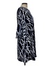 Studio One Graphic Black Casual Dress Size 12 - photo 4