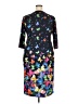 Assorted Brands Print Black Cocktail Dress Size 2XL - photo 2