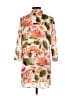Charming Charlie 100% Polyester Orange Kimono Size S - photo 2