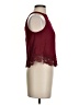 Abercrombie & Fitch Burgundy Sleeveless Blouse Size S - photo 4