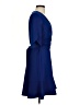 DKNY Solid Blue Cocktail Dress Size 2 - photo 4