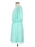 Charming Charlie 100% Polyester Teal Casual Dress Size S - photo 5