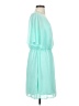 Charming Charlie 100% Polyester Teal Casual Dress Size S - photo 4