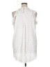 Cato 100% Polyester Stars White Sleeveless Blouse Size XL - photo 2