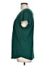 H&M 100% Viscose Green Short Sleeve Top Size L - photo 5