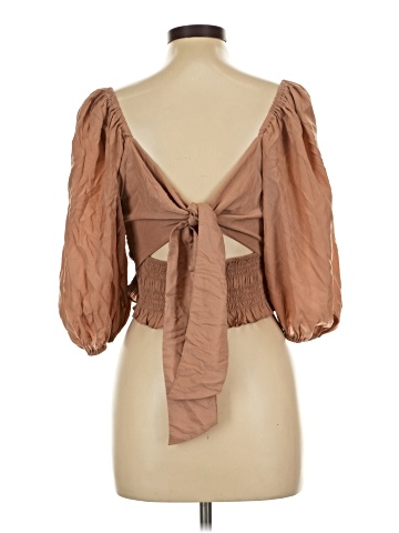 Mustard Seed 3/4 Sleeve Blouse (view 2)