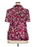 INC International Concepts 100% Nylon Pink Short Sleeve Blouse Size 2X - photo 2