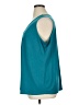 Susan Graver Teal Sleeveless T-Shirt Size 1X - photo 5