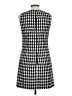 Alice + Olivia Houndstooth Black Cocktail Dress Size 10 - photo 2