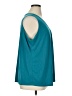 Susan Graver Teal Sleeveless T-Shirt Size 1X - photo 4
