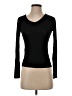 Active Basic Black Long Sleeve T-Shirt Size S - photo 1