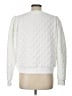 Tuckernuck 100% Polyester White Pullover Sweater Size L - photo 2