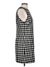 Alice + Olivia Houndstooth Black Cocktail Dress Size 10 - photo 4