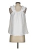 Unbranded 100% Polyester White Sleeveless Blouse Size S - photo 2
