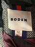 Boden 100% Cotton Tweed Gray Blazer Size 6 - photo 6