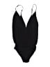 TOBI 100% Polyester Black Bodysuit Size M - photo 2