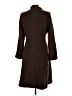 St. John Brown Wool Coat Size 10 - photo 2