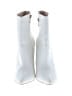 Boohoo White Ankle Boots Size 5 - photo 2