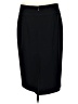 Sunny Leigh Solid Black Formal Skirt Size 8 - photo 2