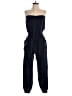 On The Road... Solid Blue Jumpsuit Size S - photo 1