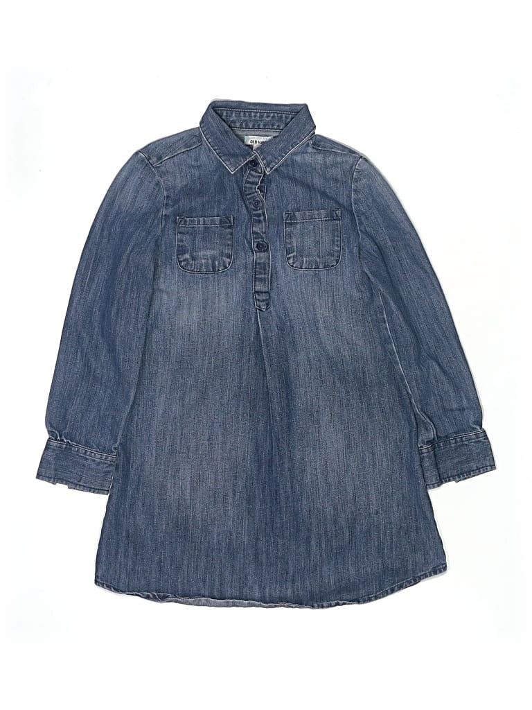 Pre-owned Old Navy Kids' Dress In Blue