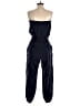 On The Road... Solid Blue Jumpsuit Size S - photo 2