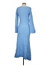 Unbranded 100% Polyester Blue Casual Dress Size S - photo 2