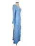 Unbranded 100% Polyester Blue Casual Dress Size S - photo 4