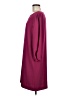 Chico's Solid Burgundy Casual Dress Size Med (1) - photo 5