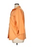 Chico's 100% Cotton Solid Orange 3/4 Sleeve Button-Down Shirt Size XL (3) - photo 5
