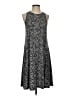Old Navy Graphic Gray Casual Dress Size S - photo 1