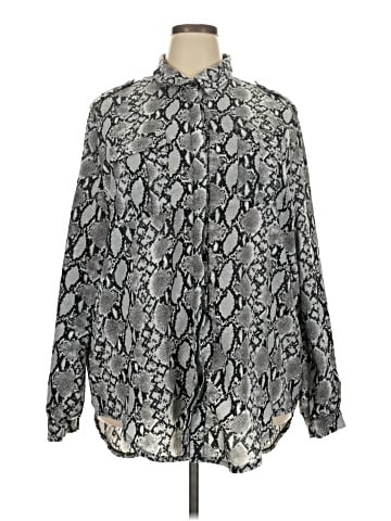 Boohoo Long Sleeve Blouse (view 1)
