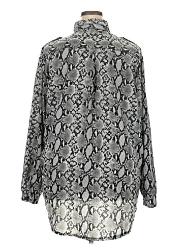 Boohoo Long Sleeve Blouse (view 2)