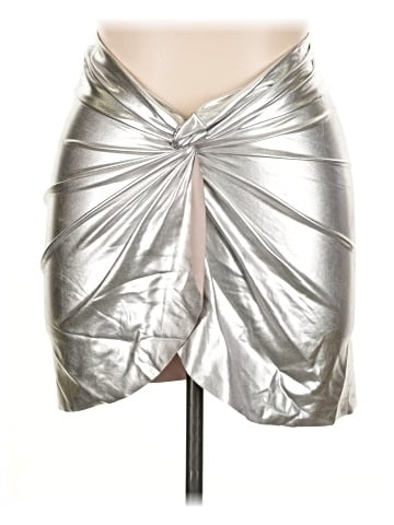 Vanity Faux Leather Skirt (view 1)