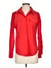Chico's Red Long Sleeve Button-Down Shirt Size S - photo 1
