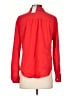 Chico's Red Long Sleeve Button-Down Shirt Size S - photo 2
