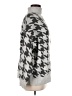 Vince Camuto Houndstooth Silver Pullover Sweater Size M (petite) - photo 4