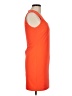 Lavender Brown Solid Orange Cocktail Dress Size M - photo 4