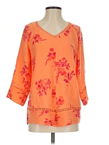 Soft Surroundings 3/4 Sleeve T-Shirt (view 1)