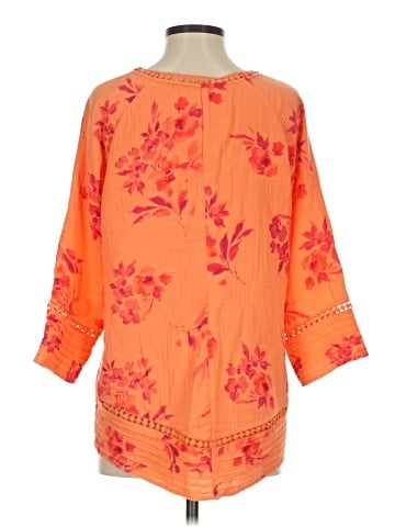 Soft Surroundings 3/4 Sleeve T-Shirt (view 2)