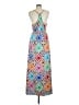 Judith March Print Blue Casual Dress Size M - photo 2
