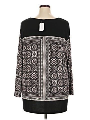 Cj Banks Long Sleeve Blouse (view 2)