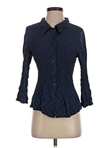 Babette 3/4 Sleeve Button-Down Shirt (view 1)